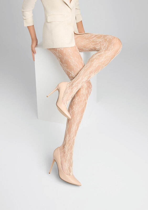 Damenstrumpfhose Jacquard CHARLY E01 Marilyn Damenstrumpfhose Jacquard CHARLY E01 Marilyn